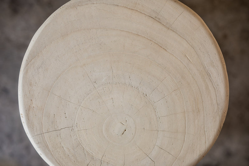 Reeve Live Edge Round Side Table