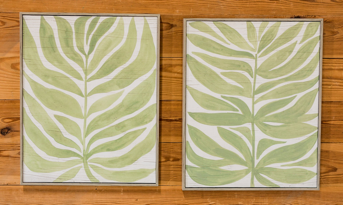 Areca Palm Leaf Print
