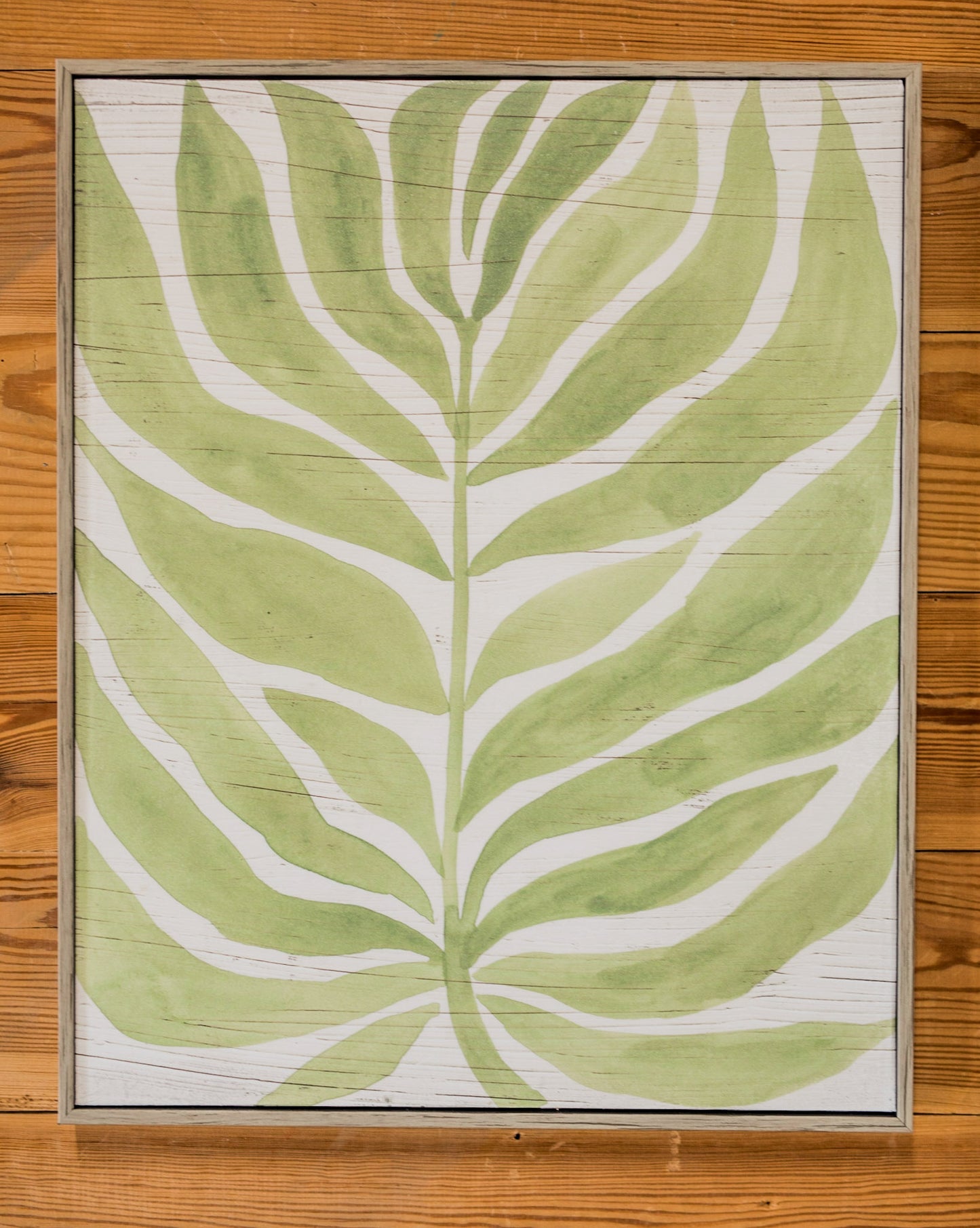 Areca Palm Leaf Print