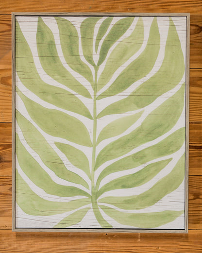 Areca Palm Leaf Print