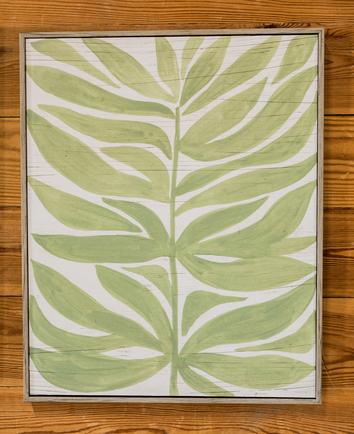 Areca Palm Leaf Print
