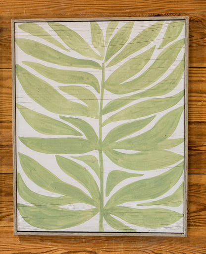 Areca Palm Leaf Print