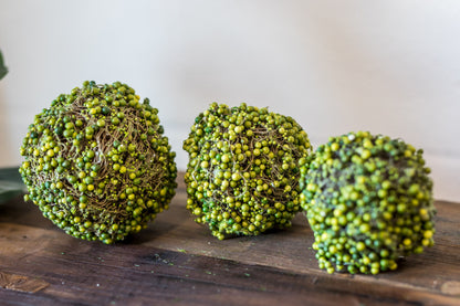 Natural Green Berry Orb
