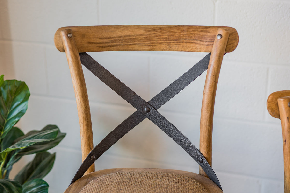 Bivio Wood & Iron Seating Collection