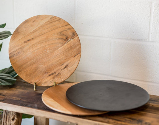 Tilda Acacia Wood Charger