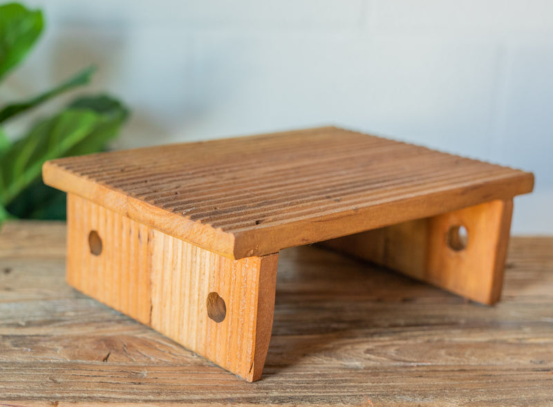 Repurposed Ship Ladder Riser