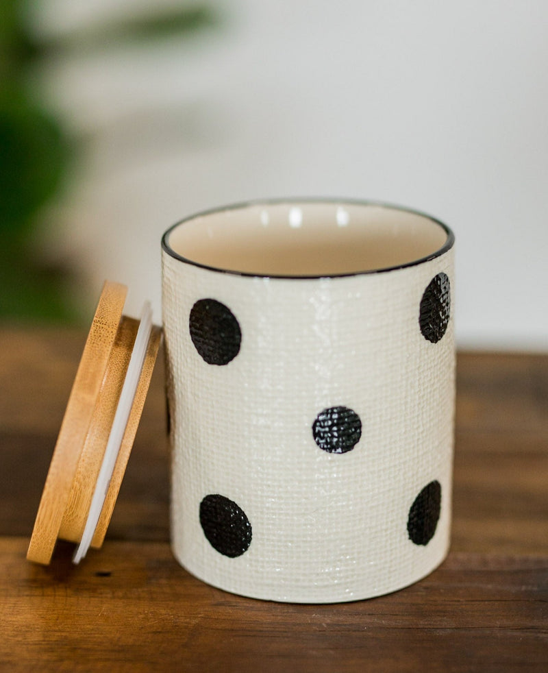 Charlie Stoneware Canister