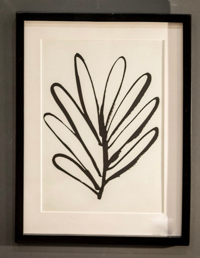 Esquisse Leaf Print
