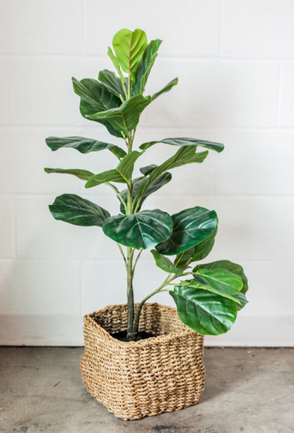 Faux Fiddle Leaf Fig Plant