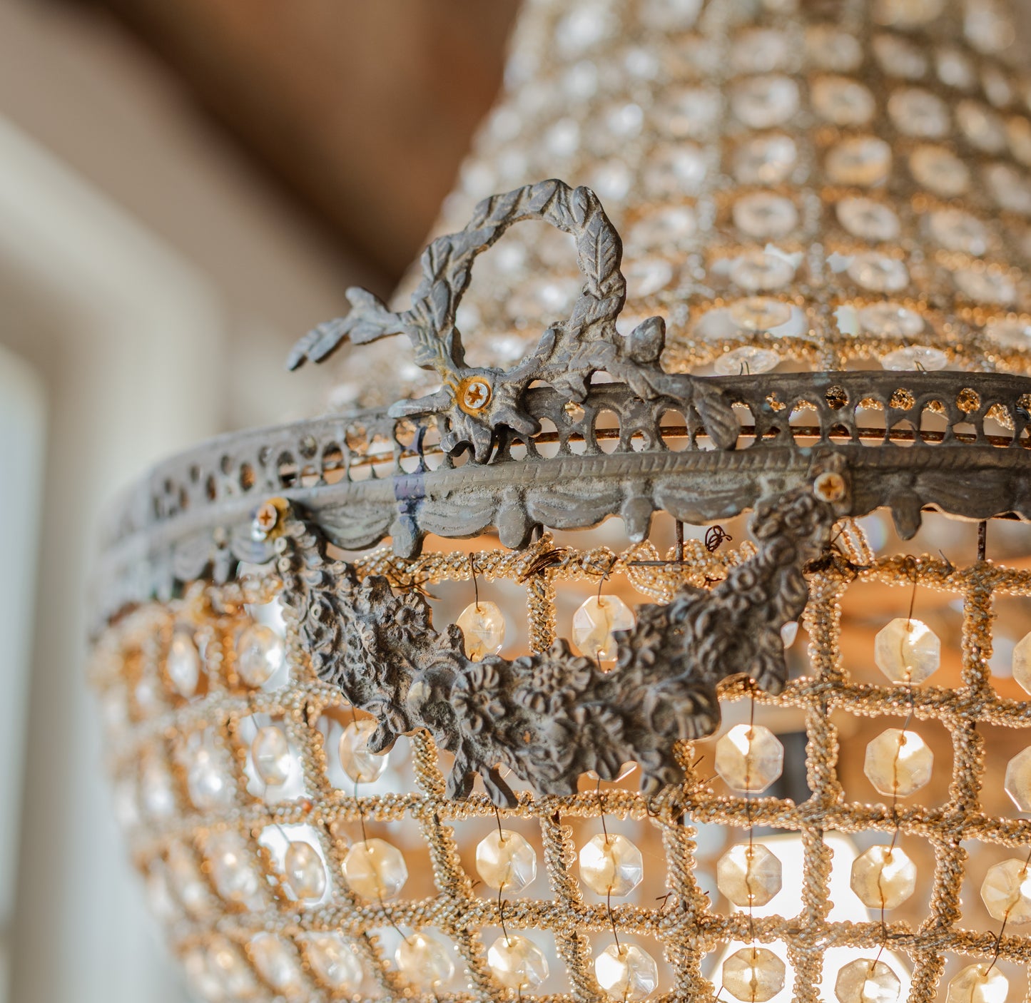 Beaded Crystal Pendant Collection