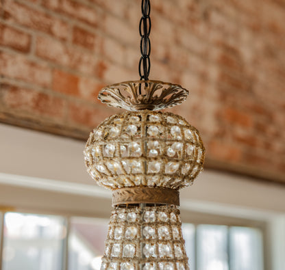 Beaded Crystal Pendant Collection