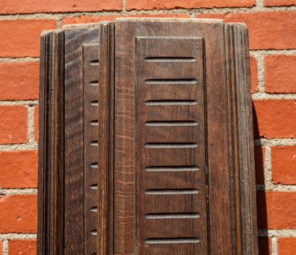 Henri II Style Oak Bed