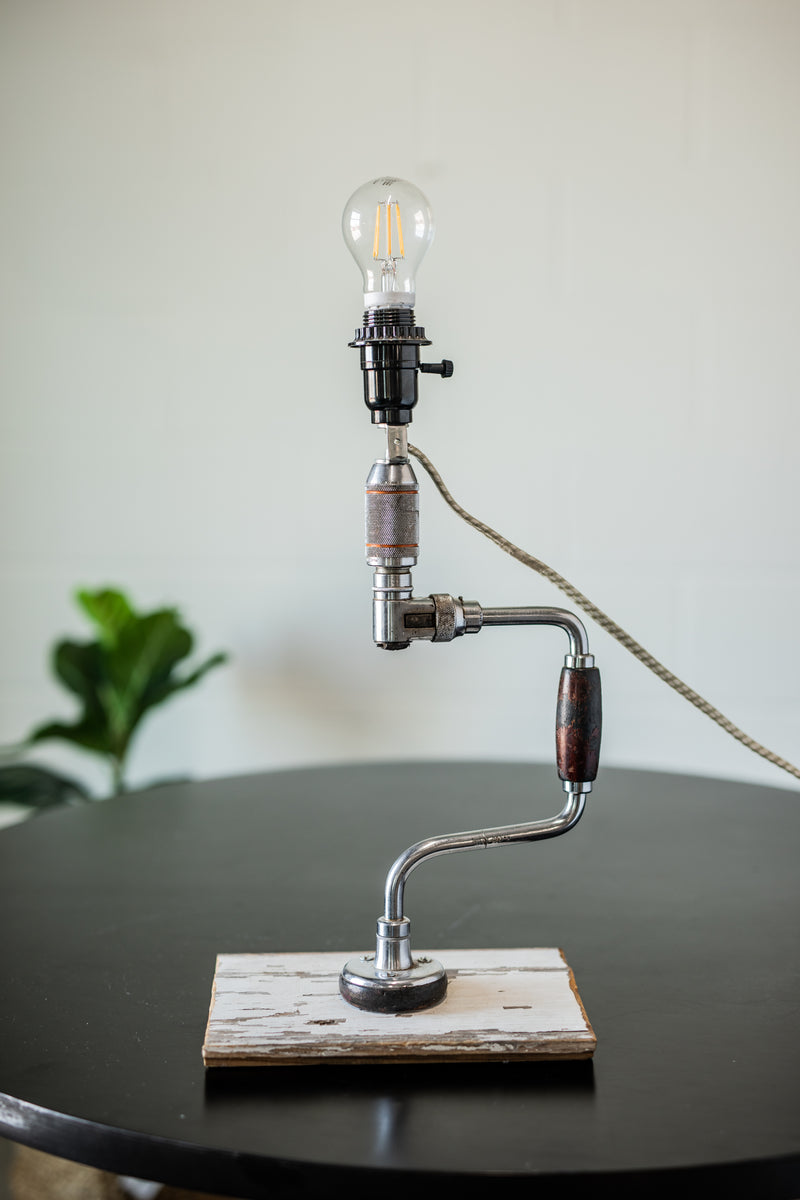 Brace & Bit Table Lamp