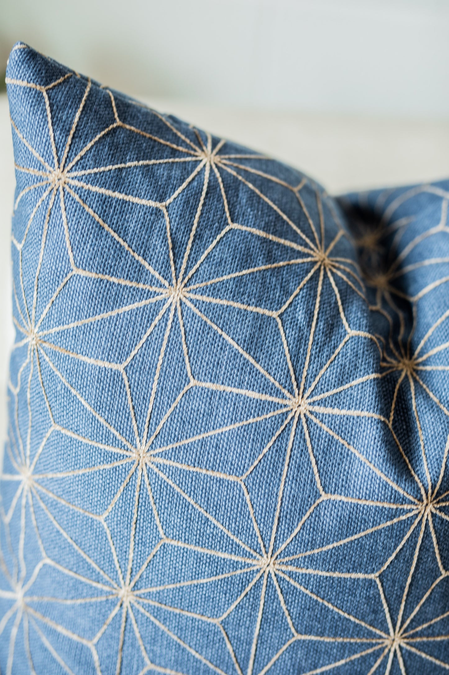 Crosby Navy & Gold Pillow