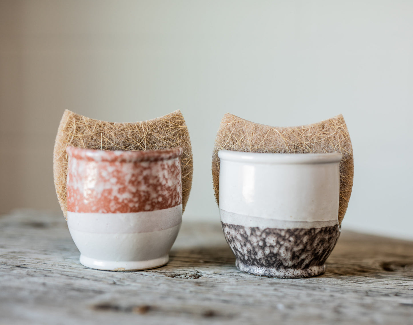 Glazed Stoneware Sponge Holder