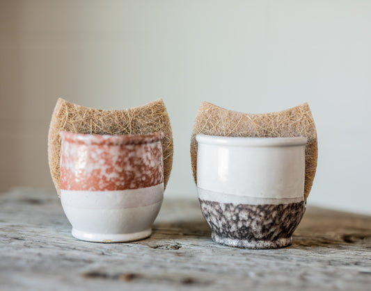 Glazed Stoneware Sponge Holder