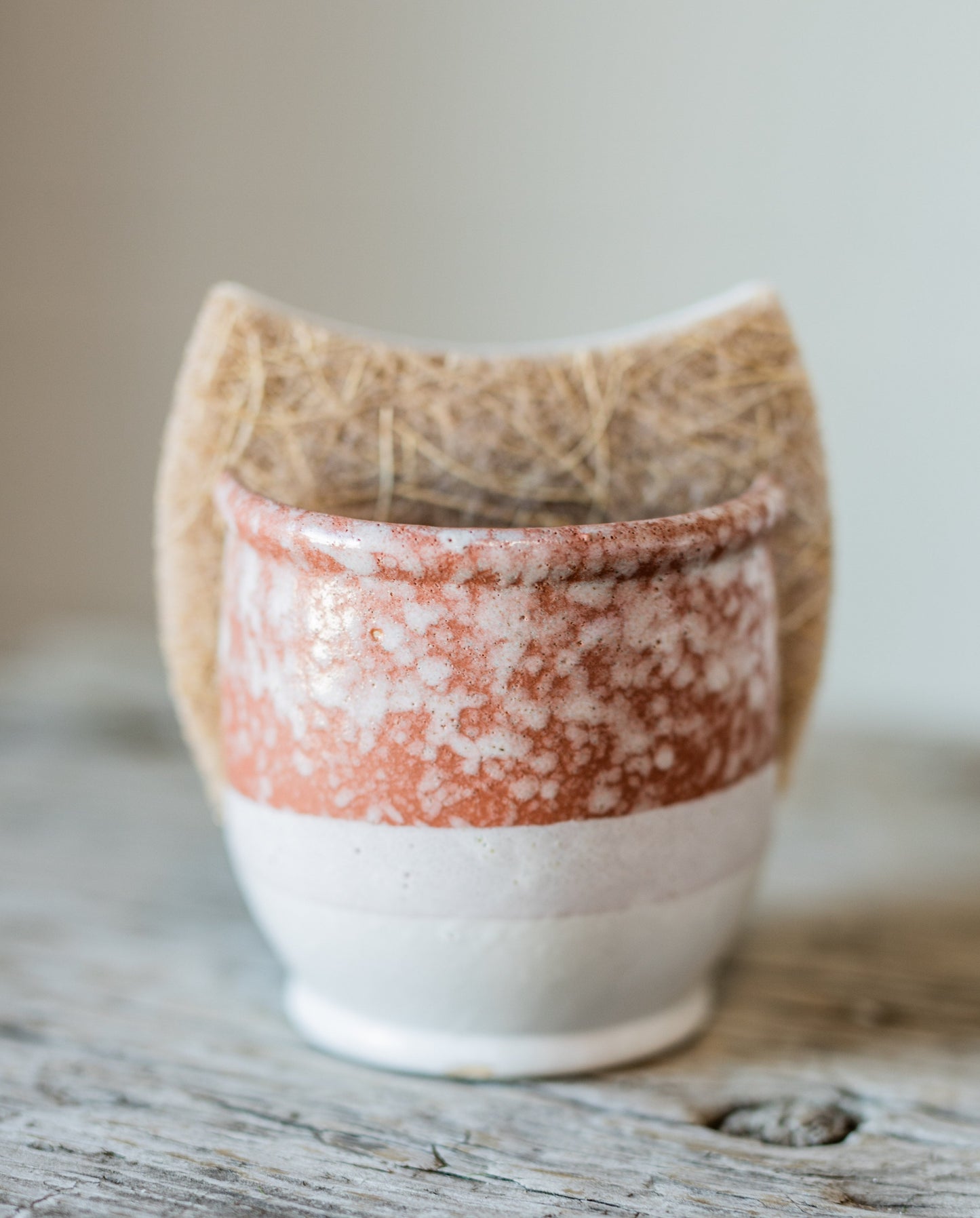 Glazed Stoneware Sponge Holder