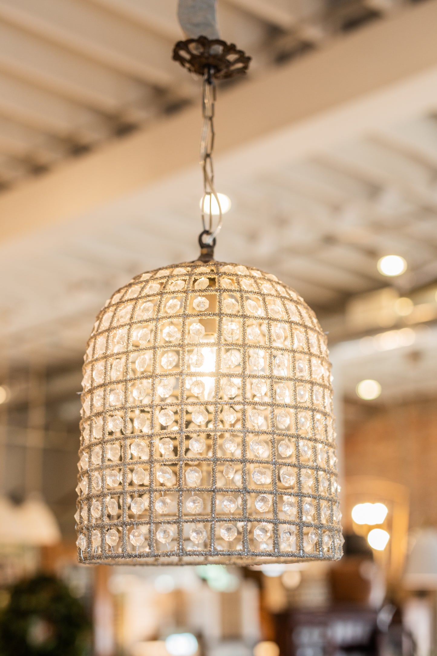 Beaded Crystal Pendant Collection