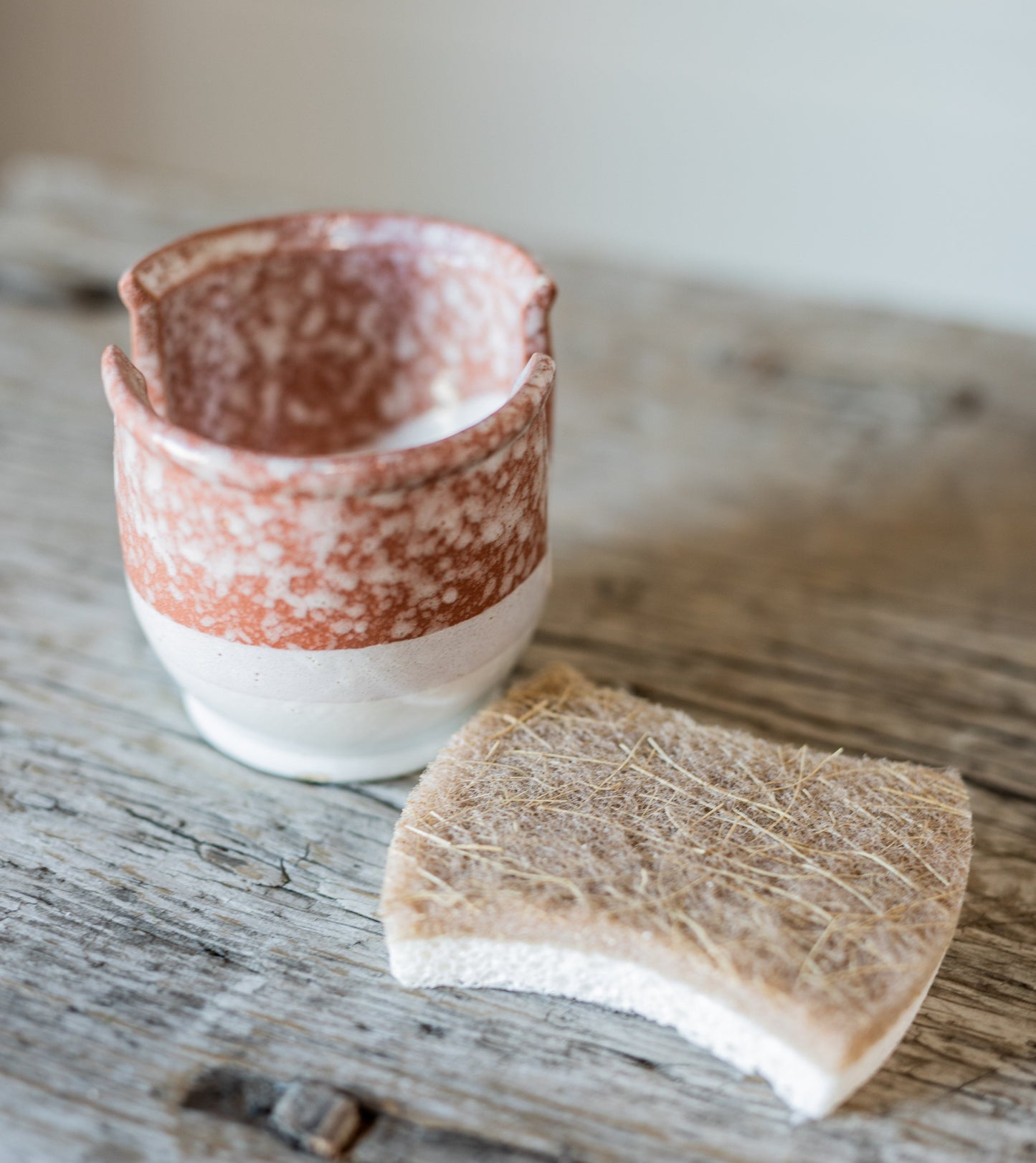 Glazed Stoneware Sponge Holder