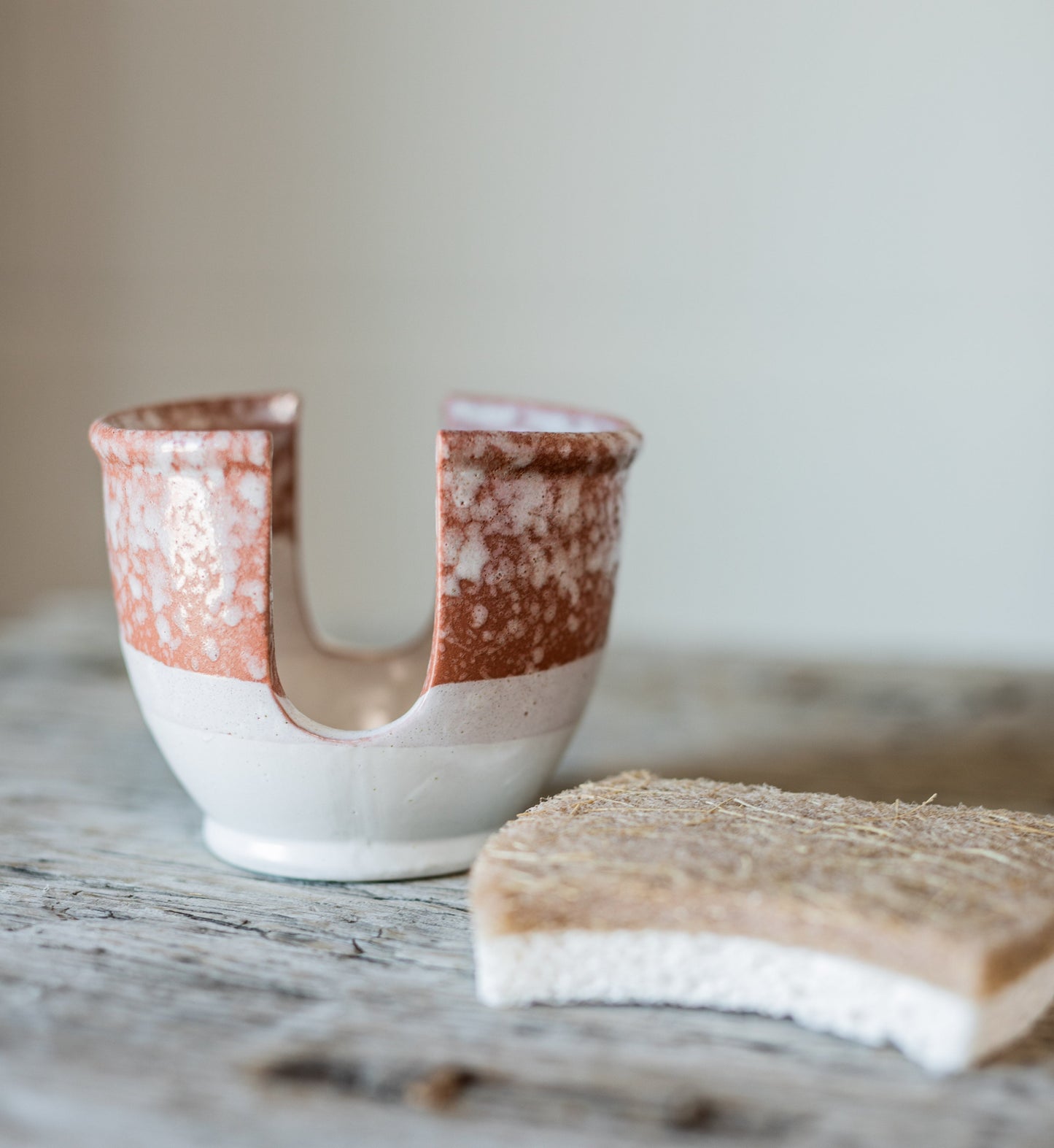 Glazed Stoneware Sponge Holder