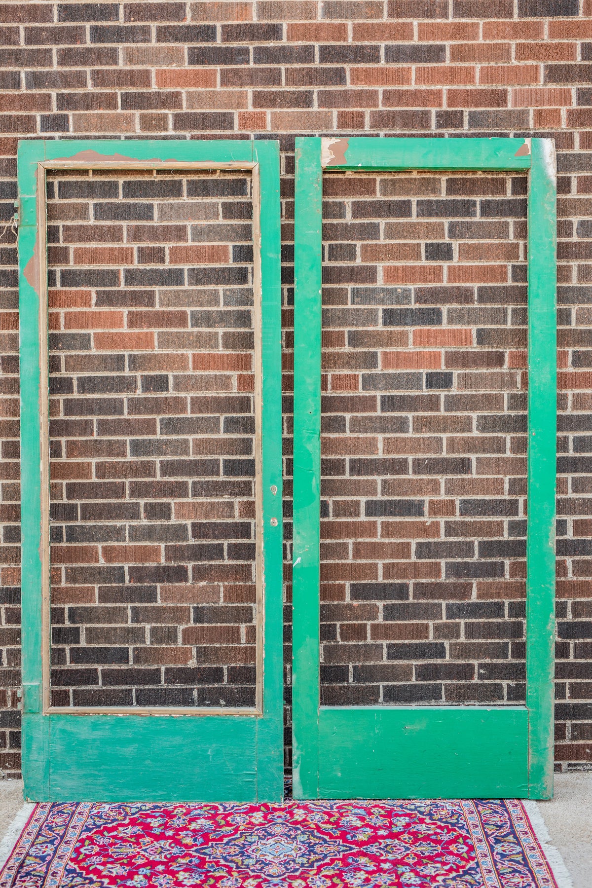 Green Door Frame