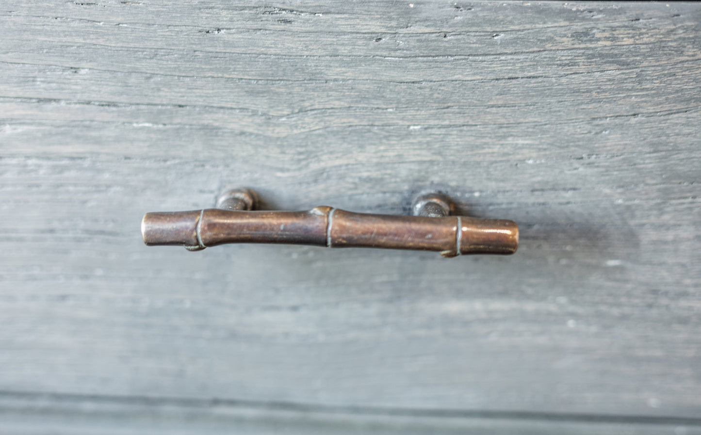 Reid Charcoal Wood & Cane Nightstand