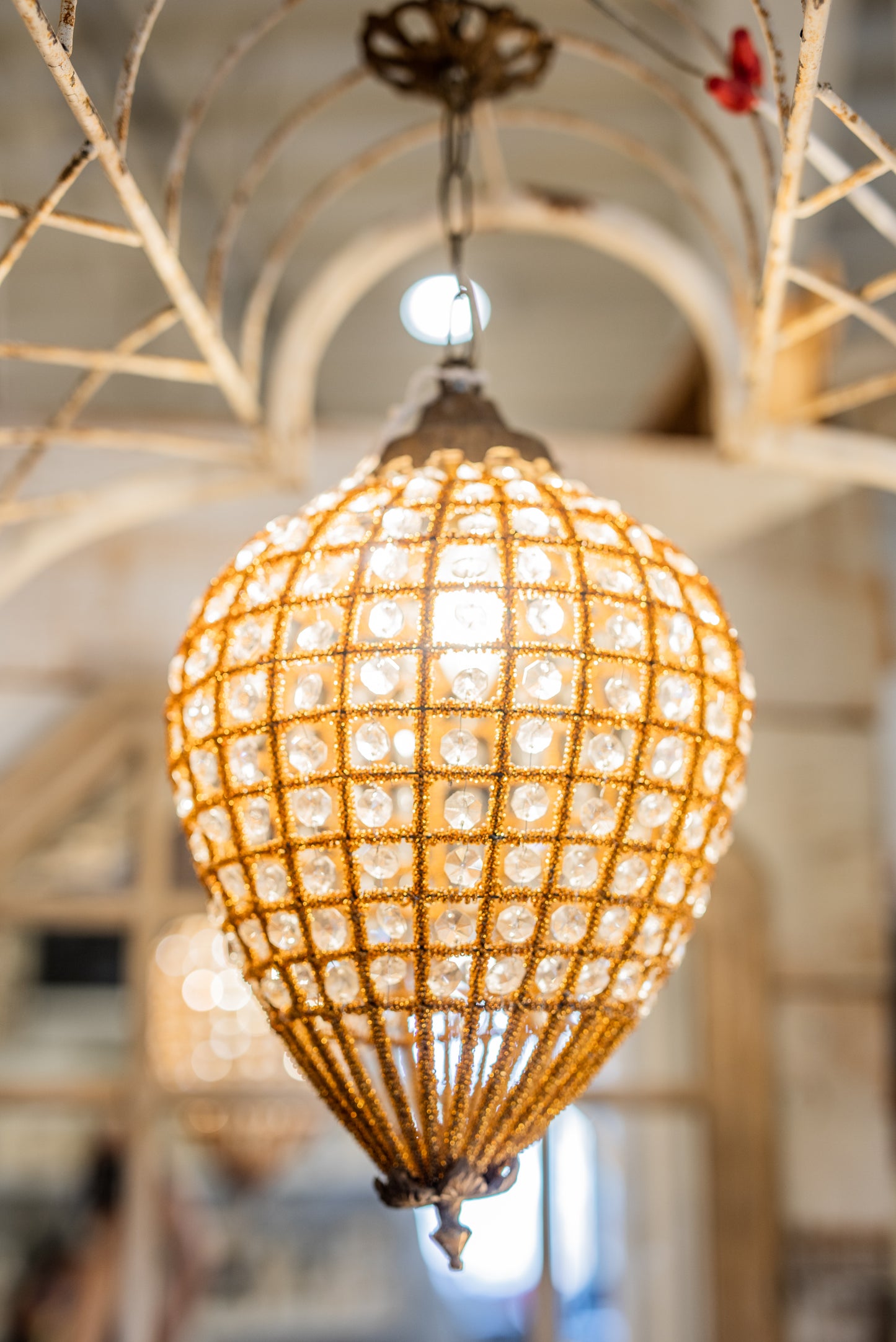 Beaded Crystal Pendant Collection