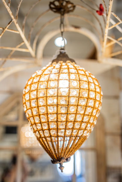 Beaded Crystal Pendant Collection