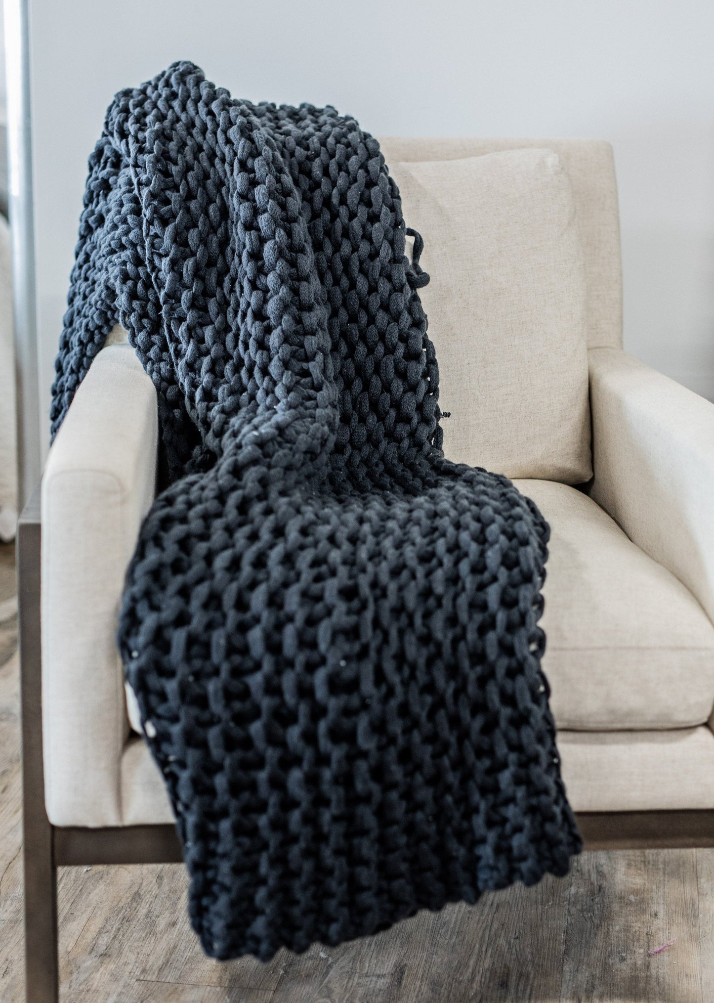 Finn Hand Knit Throw