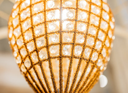 Beaded Crystal Pendant Collection