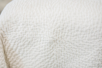 Vela Ivory Velvet Bedding Collection