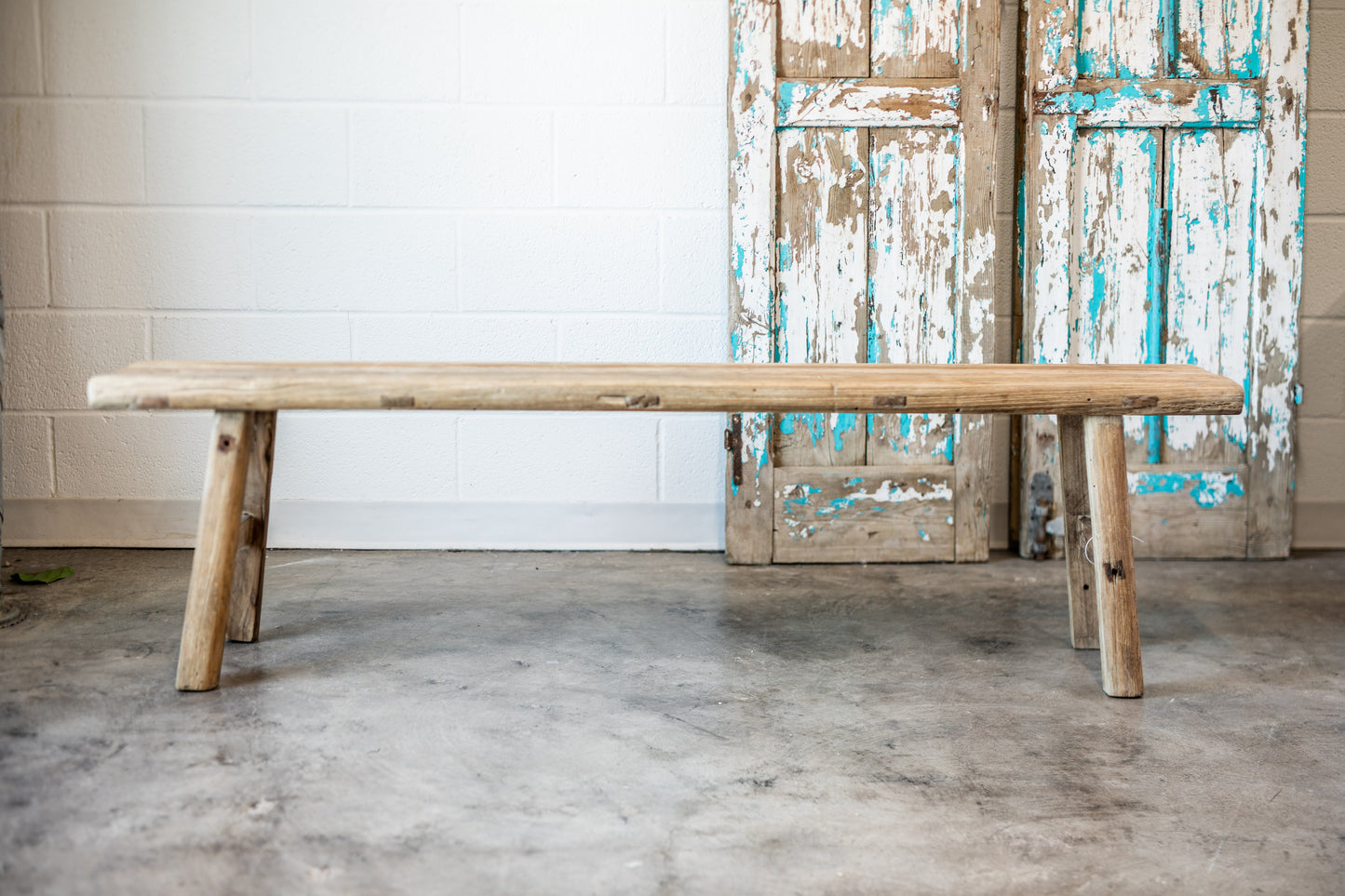 Sylvia Reclaimed Elm Bench