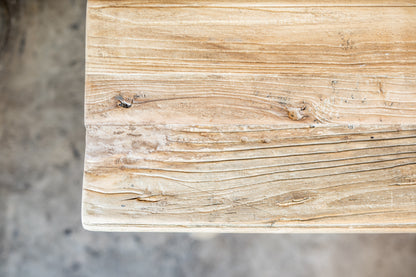 Sylvia Reclaimed Elm Bench