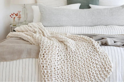 Finn Hand Knit Throw