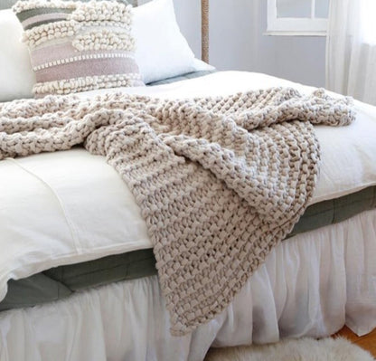 Finn Hand Knit Throw